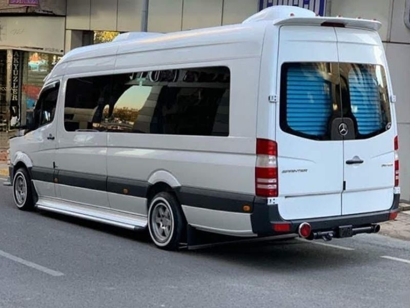 Mercedes Sprinter Private 15 Seater Minibus exterior