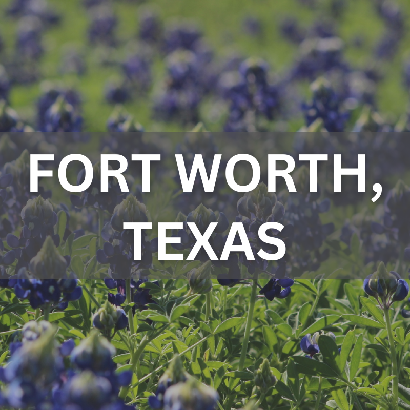 Explore homes and neighborhoods in Fort Worth, TX — where real estate meets scenic bluebonnet views. Fort Worth, Texas real estate surrounded by blooming bluebonnets, showcasing local neighborhoods and natural beauty.