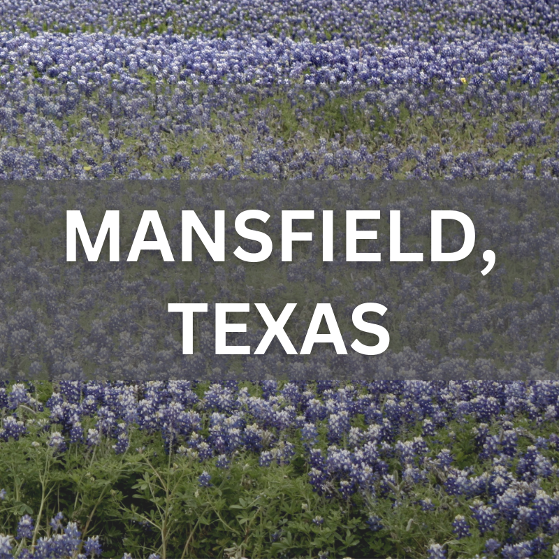 Explore homes and neighborhoods in Mansfield, TX — where real estate meets scenic bluebonnet views. Mansfield, Texas real estate surrounded by blooming bluebonnets, showcasing local neighborhoods and natural beauty.