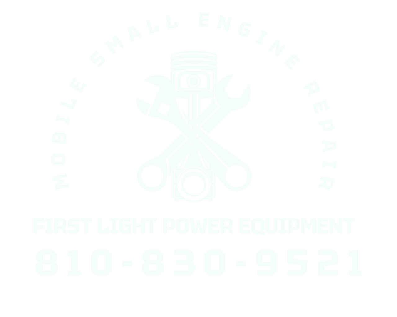 A logo for a company that sells light power equipment.