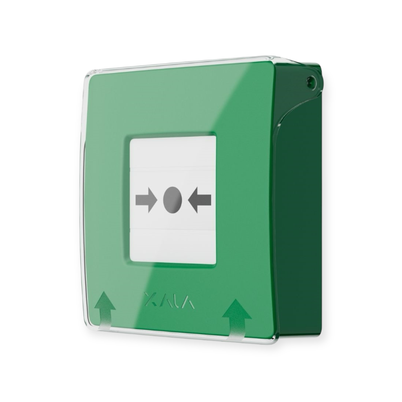 AJAX EN54 Manual Call Point handmelder groen