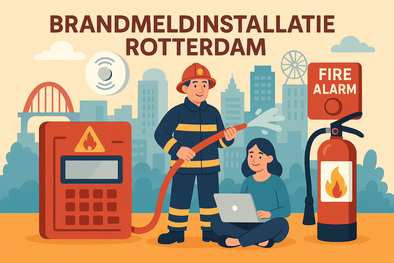 Brandmeldinstallatie Rotterdam – Professioneel en betrouwbaar