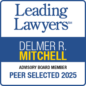 Leading lawyers delmer r. mitchell advisory board member peer selected 2025