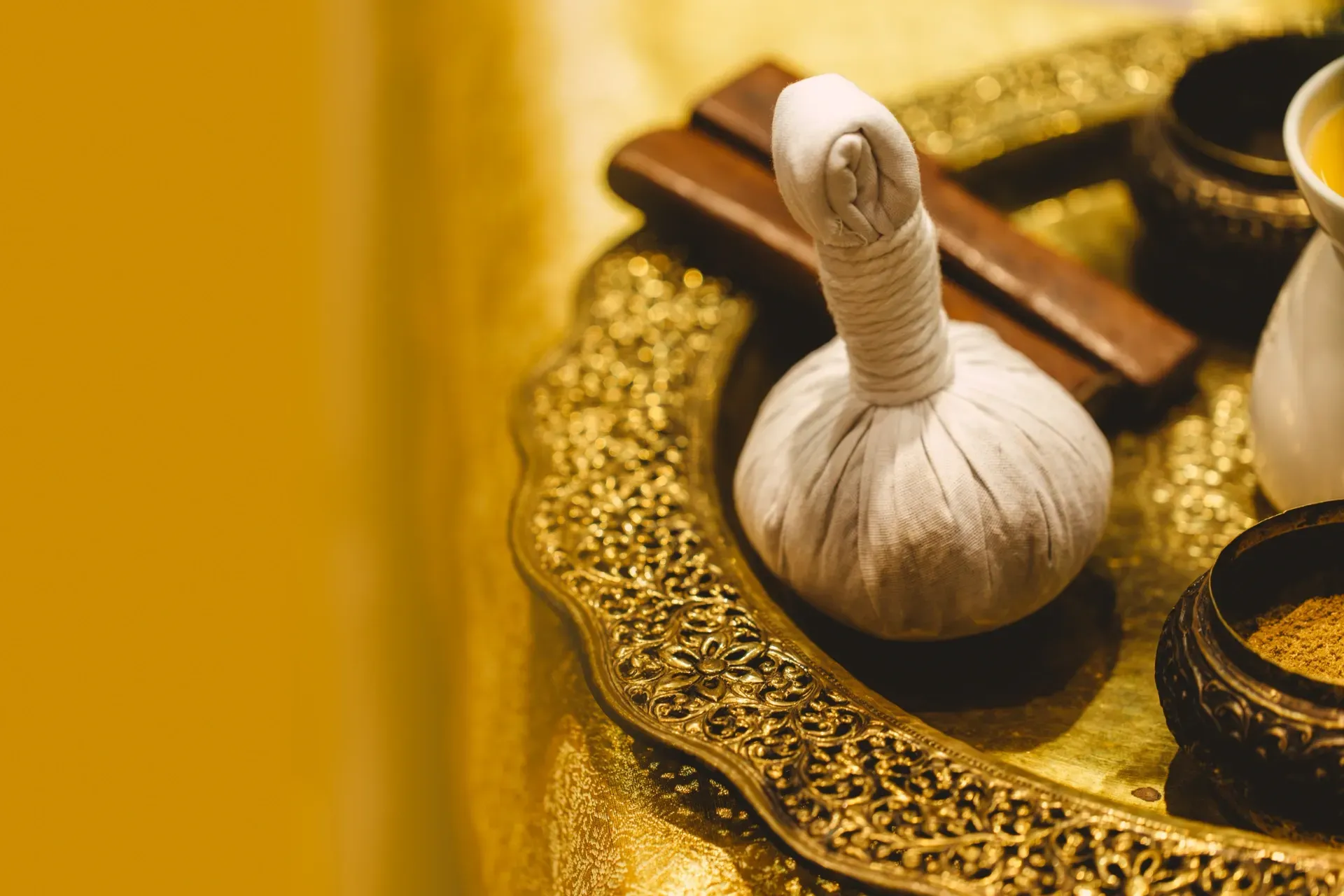 Woman Receiving a Back Massage at Spa — Leela Thai Massage & Spa in Newtown, QLD