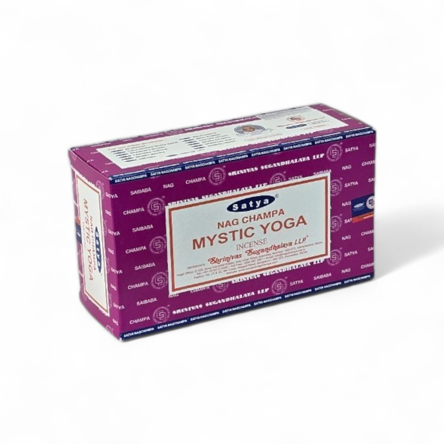 Satya Mystic Yoga uit de Value for Money serie van Nag Champa doos à 12 x 15 gram