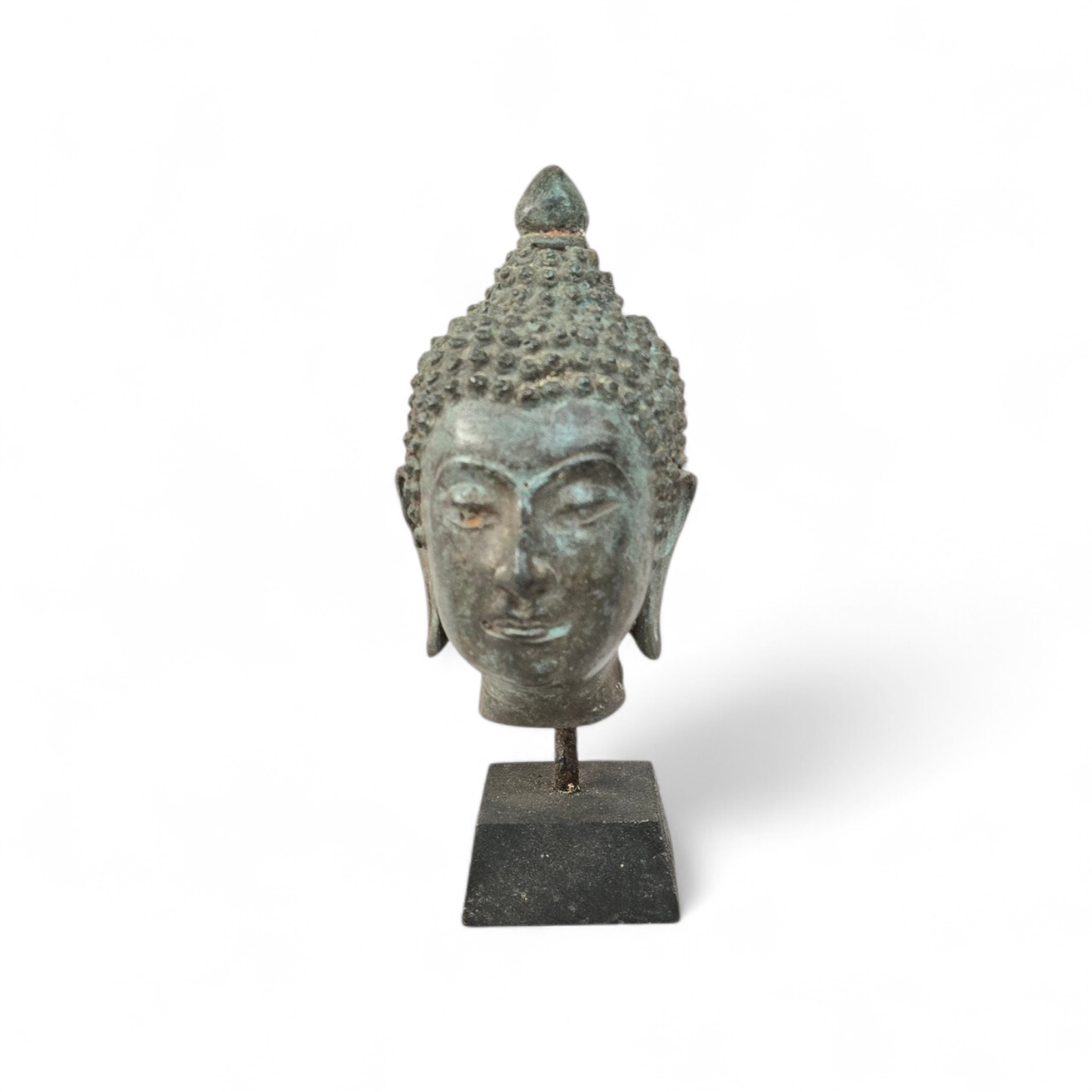 Bronzen boeddha (16cm hoog)