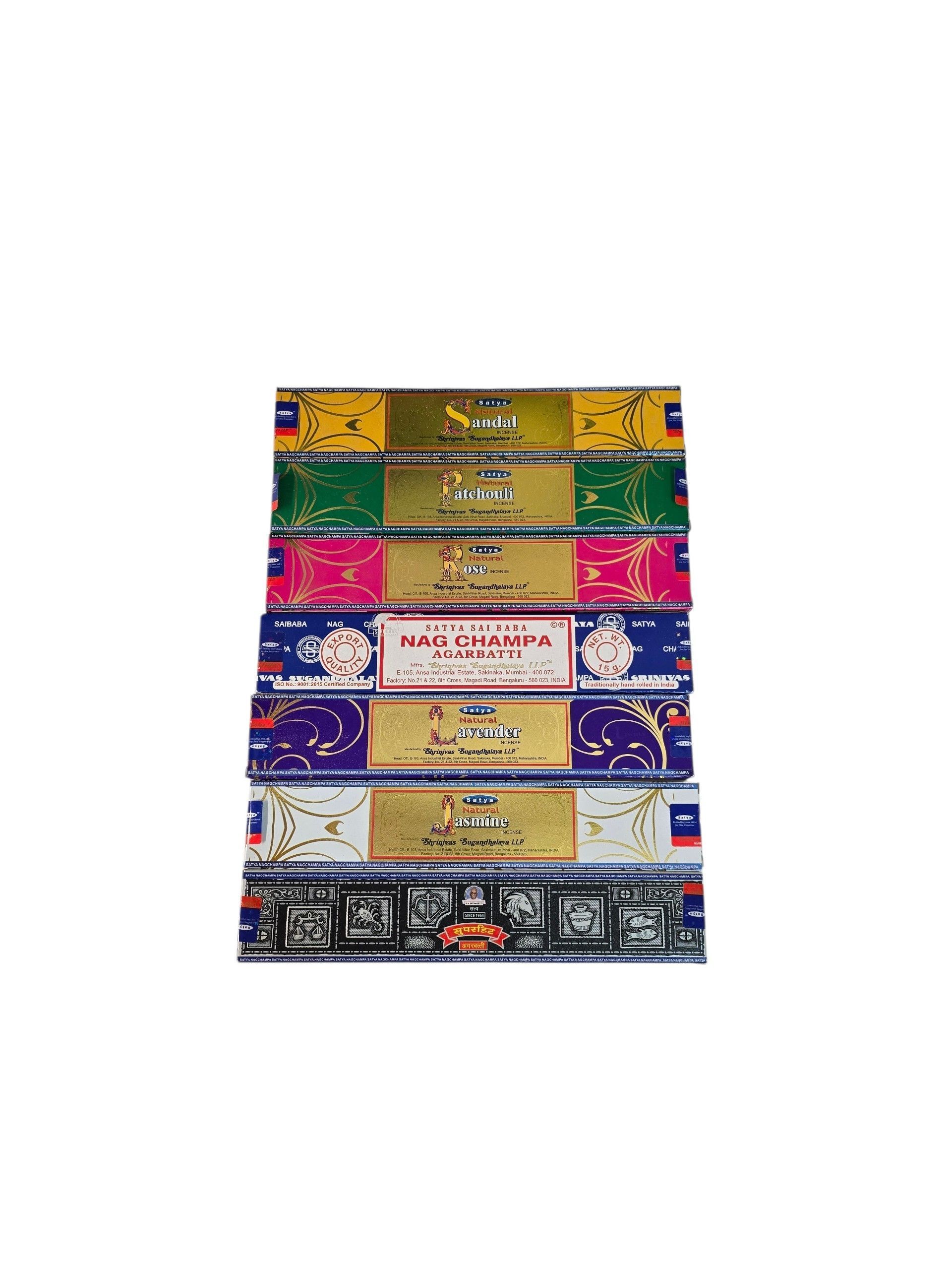 Wierook sets van 7 pakjes 12x15 grams