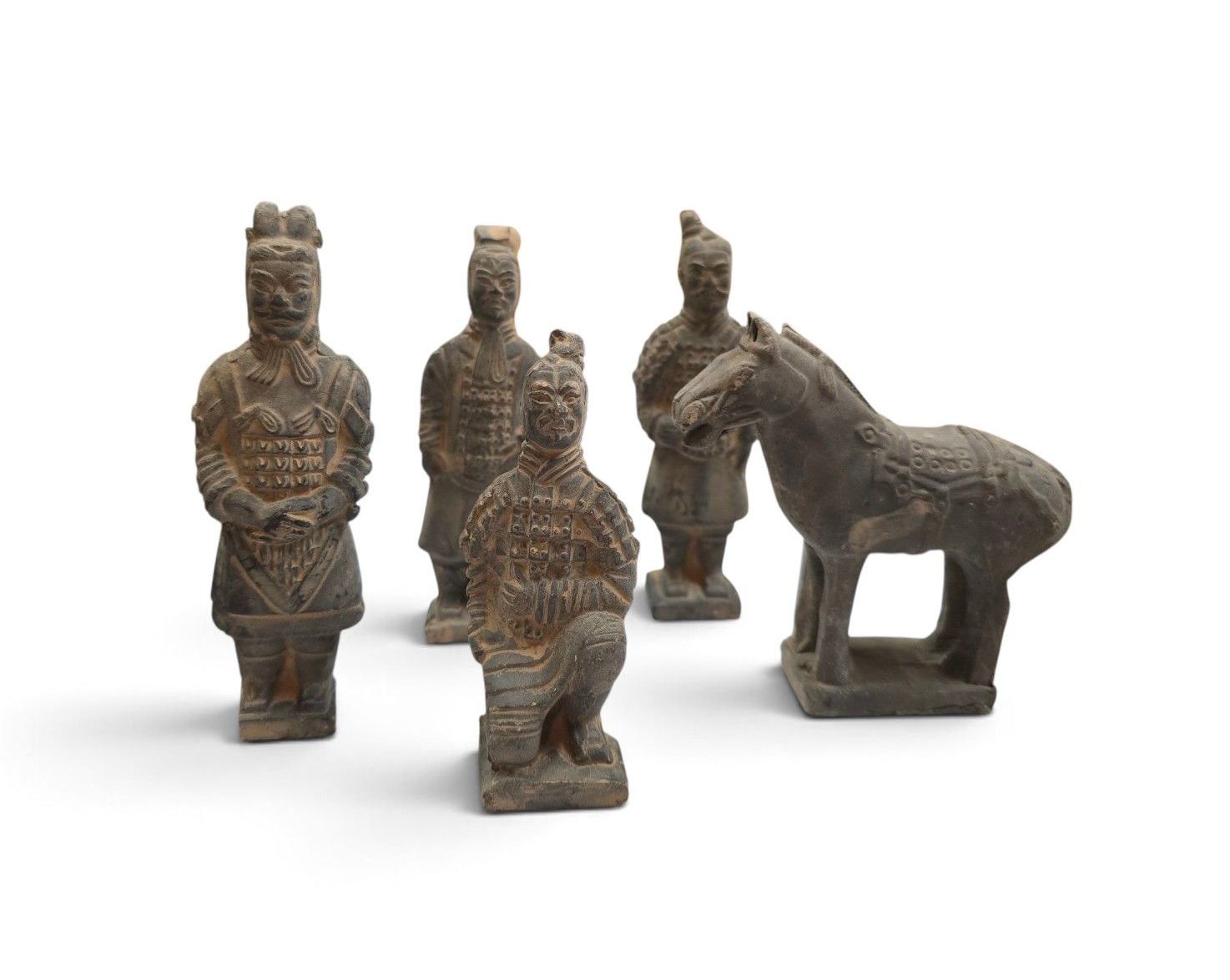 Chinese terracotta krijgers en paard