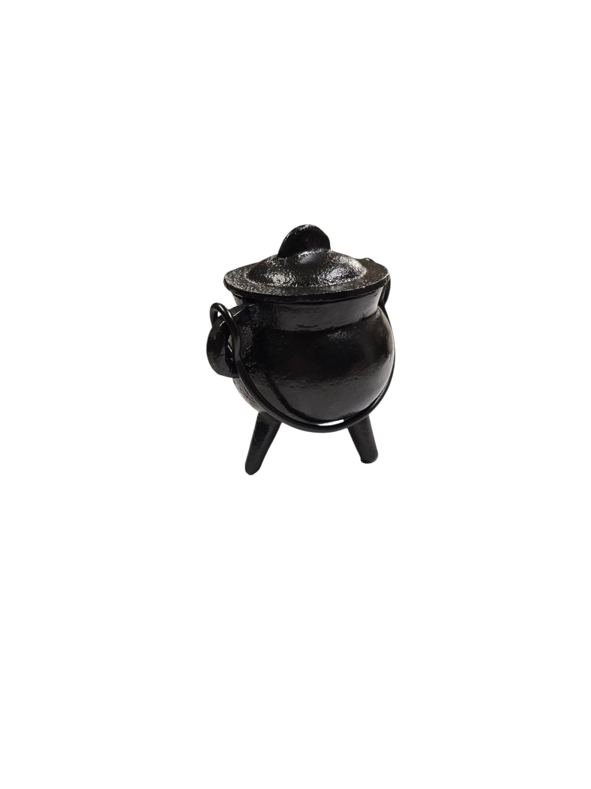 Cauldron (heksenketel) middel - 9x8 - Gietijzer - Zwart - M