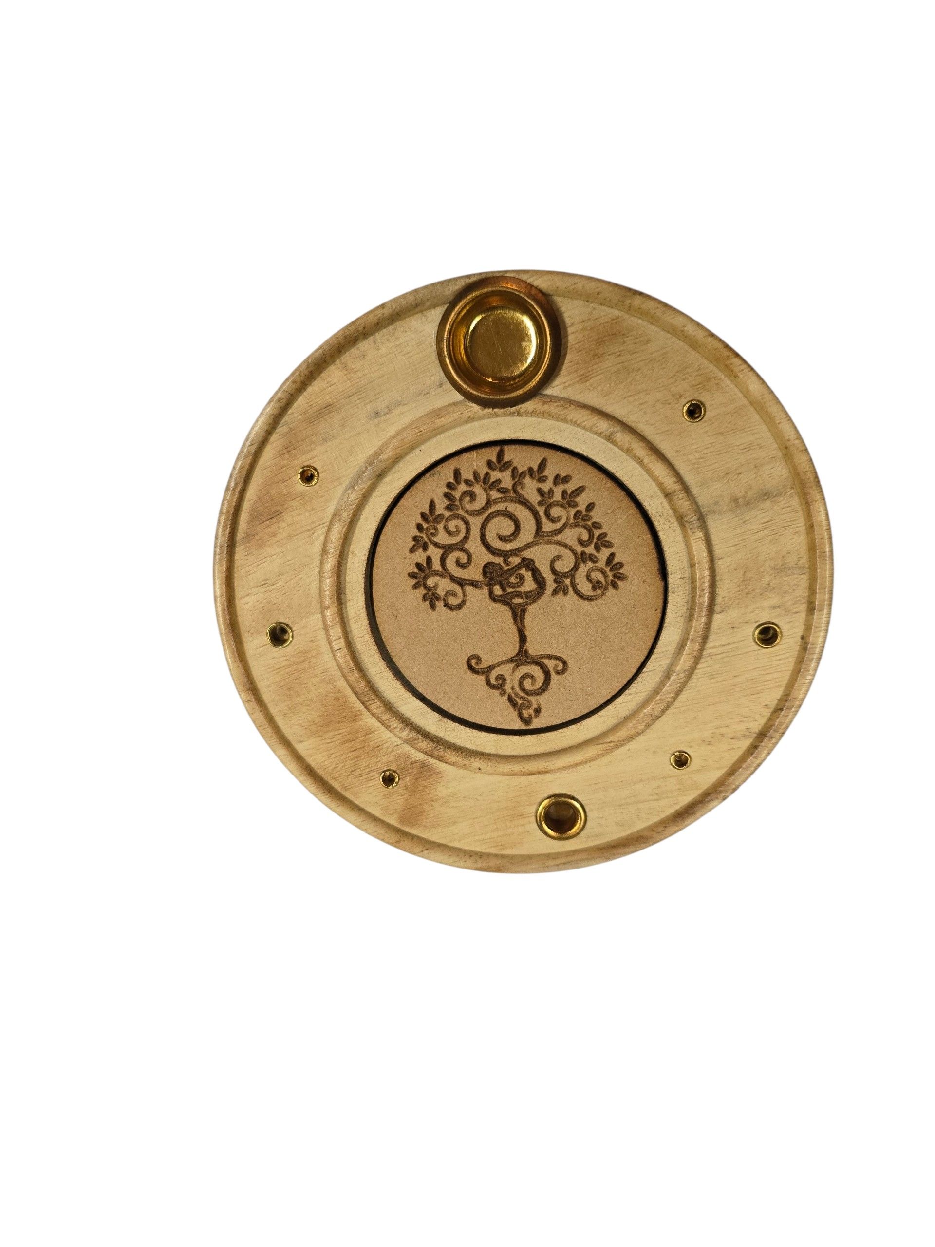 Wierook en kegeltjes brander Yoga Tree
