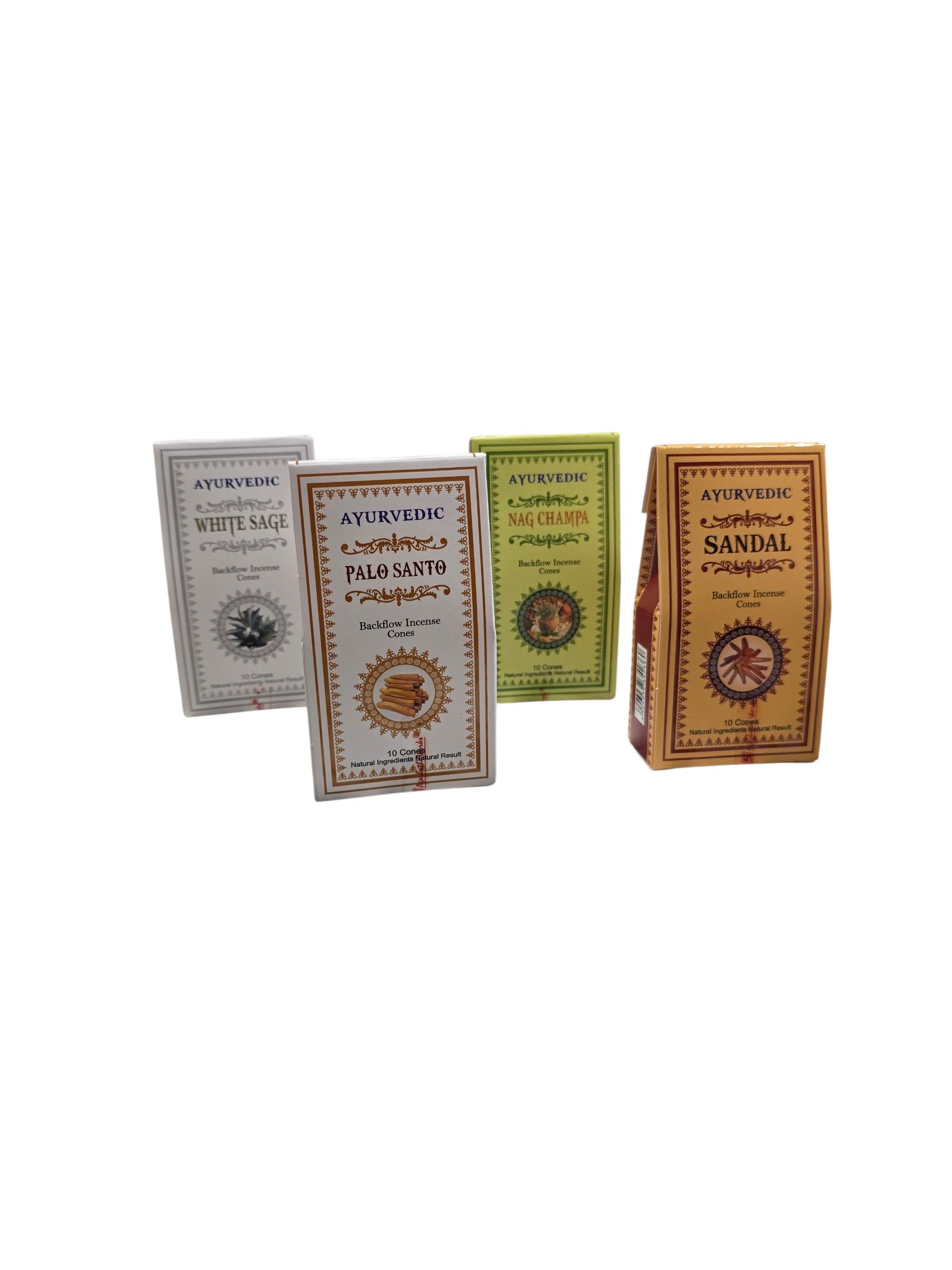 Ayurvedische backflow wierookkegels