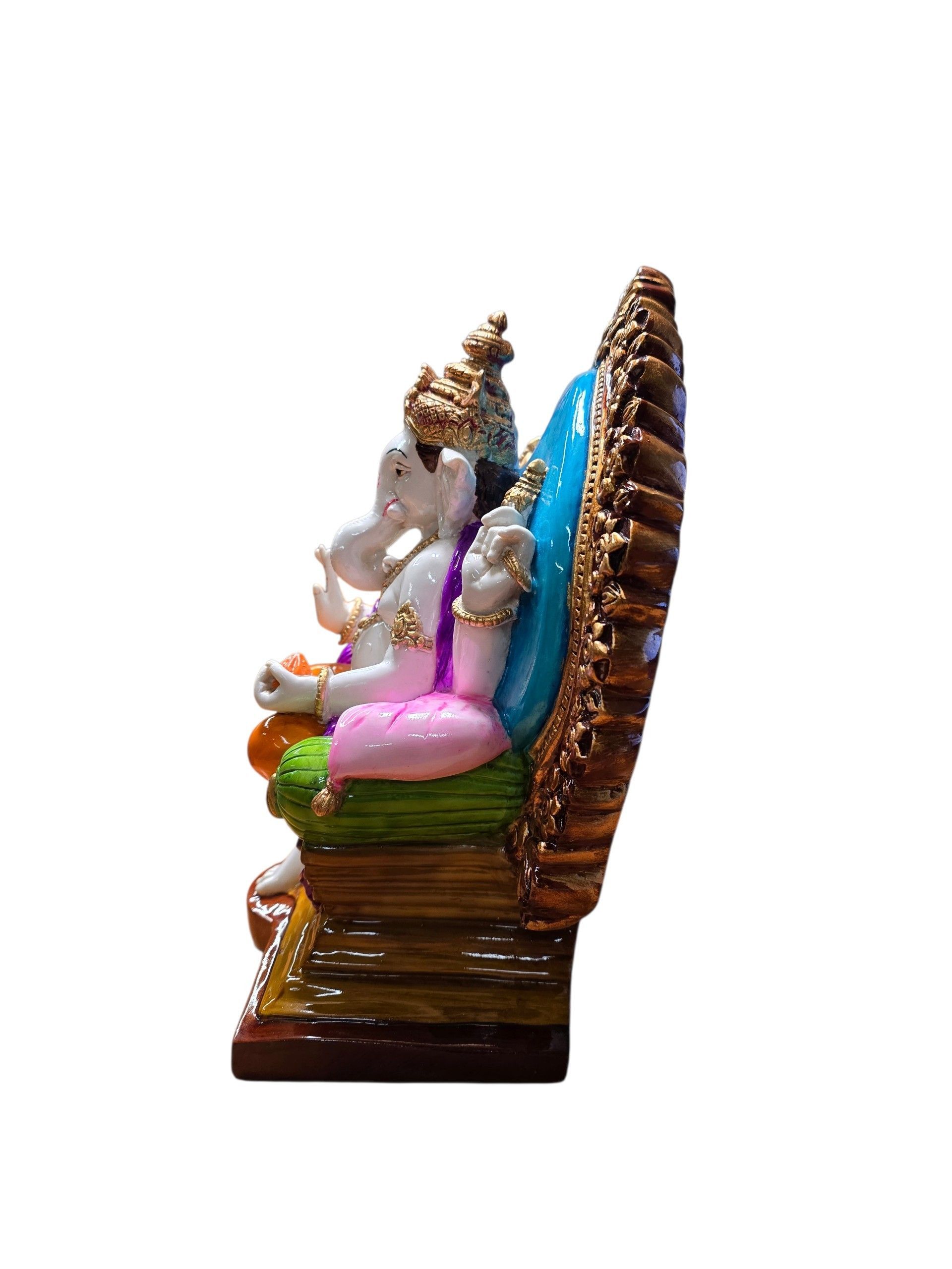 Ganesha op troon