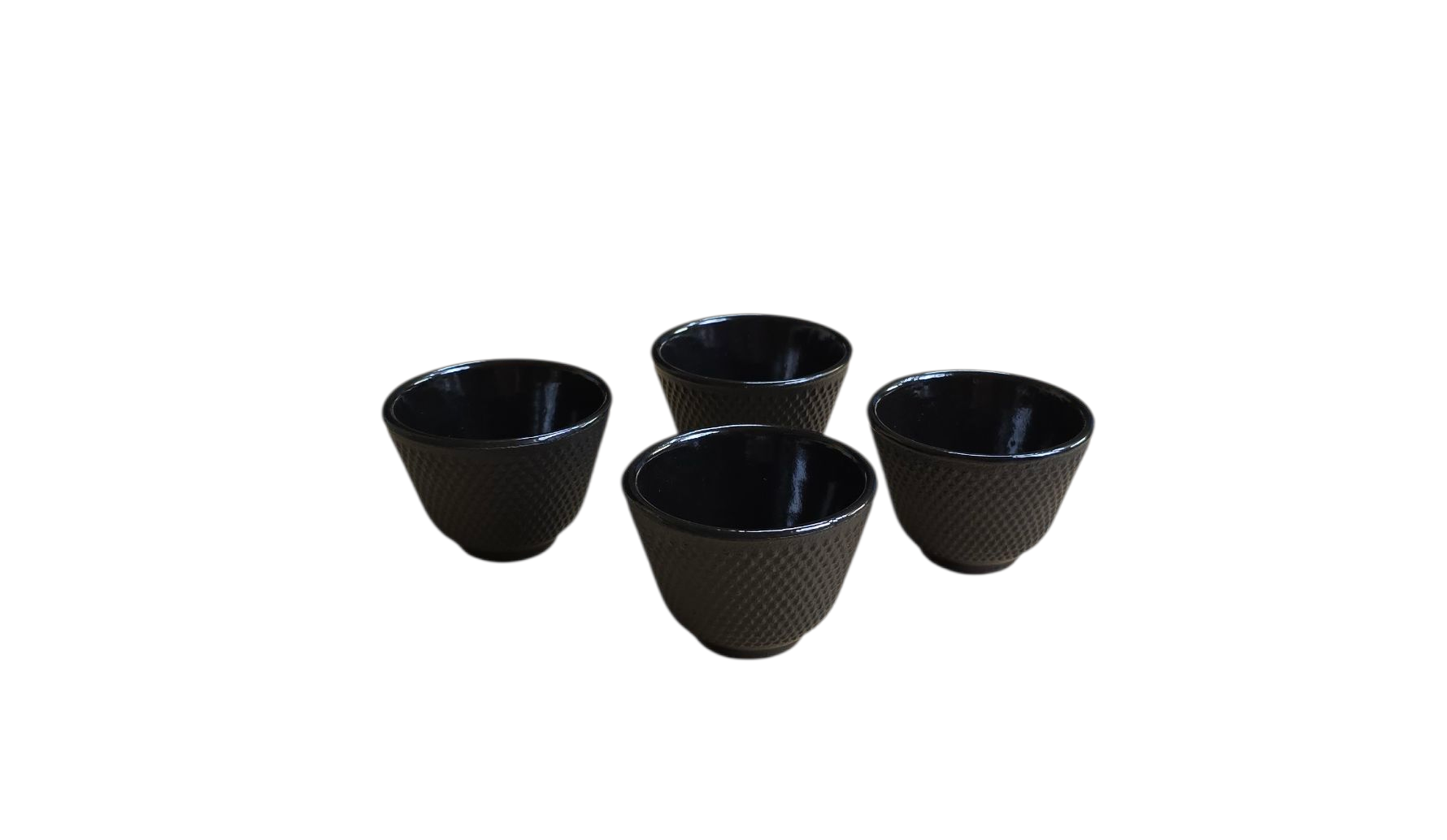 Tetsukyusu theekopjes (Japanse stijl) 4stuks à 65ml