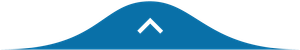 A blue triangle with a white arrow pointing up on a white background.
