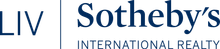 Sotheby’s International Realty logo with navy text and LIV initials