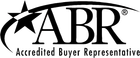 ABR Accredited Buyer Representative logo with black star and lettering on white background
