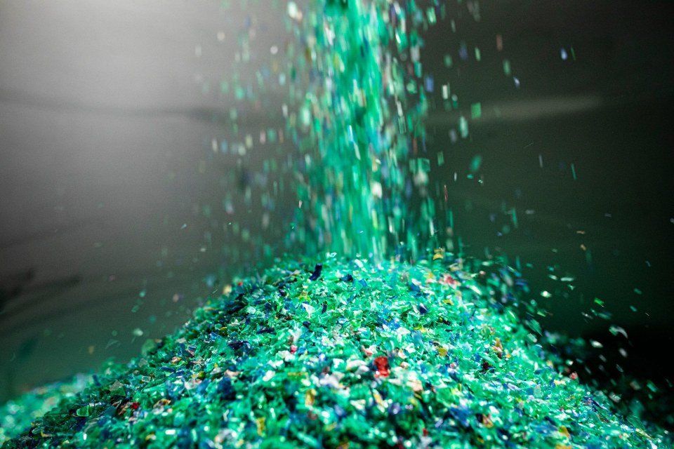 Recycled PET flake