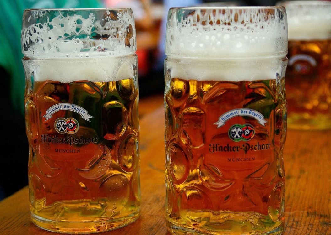 Oktoberfest beer Masskrug - Beer & Pretzel Tours