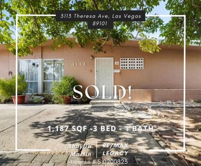 Home sold