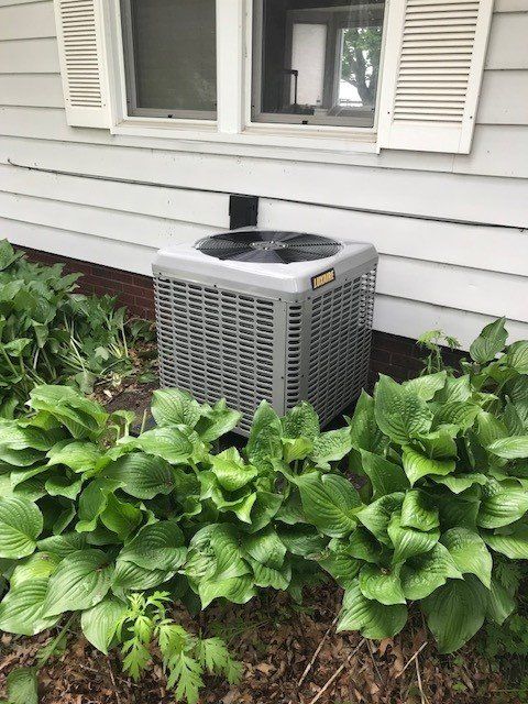 Heat Pump Unit Outside — Ashtabula, OH — Blank Heating Company Inc