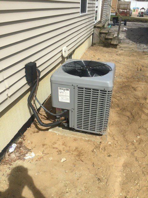 Newly Installed HVAC Unit — Ashtabula, OH — Blank Heating Company Inc
