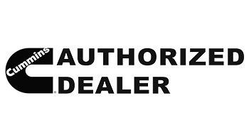 Cummins Authorized Dealer logo in black on a white background