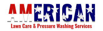 american lawn care and pressure washing services logo