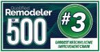 Green-and-blue badge reading “Qualified Remodeler 500”