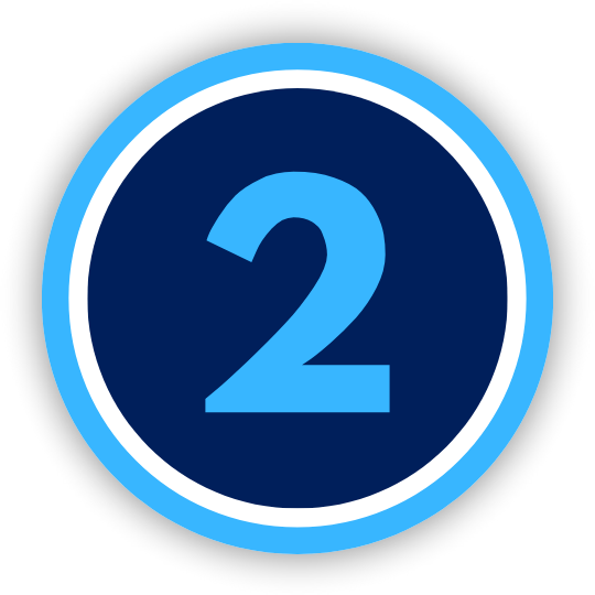 Number with graphics behind it
