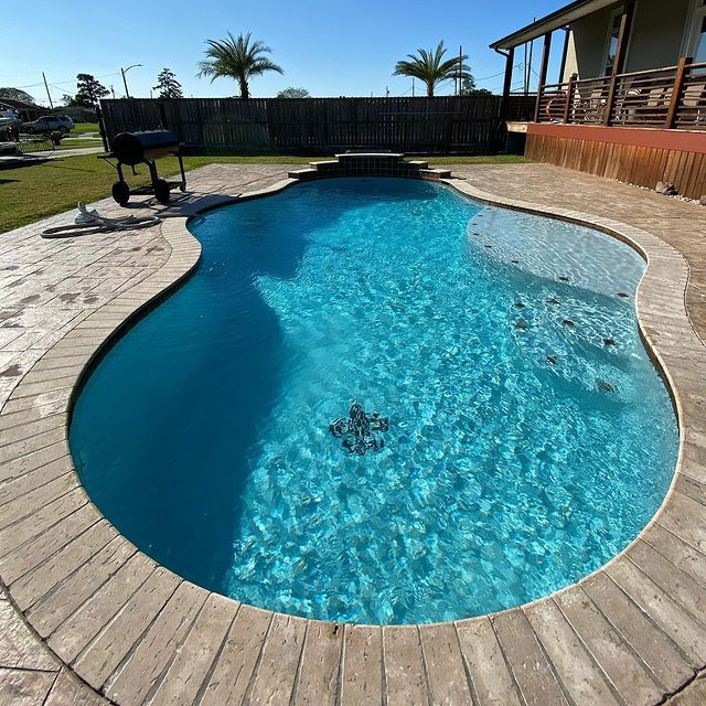 Freshly Cleaned Pool — New Orleans, LA — Blue Street Pools Freshly Cleaned Pool — New Orleans, LA — Blue Street Pools