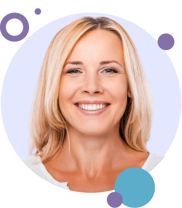 Smiling woman