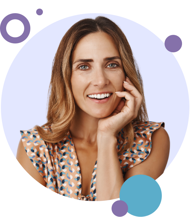 Smiling woman