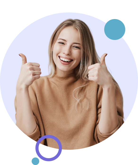 Picture of a woman having a toothache who needs a tooth extraction