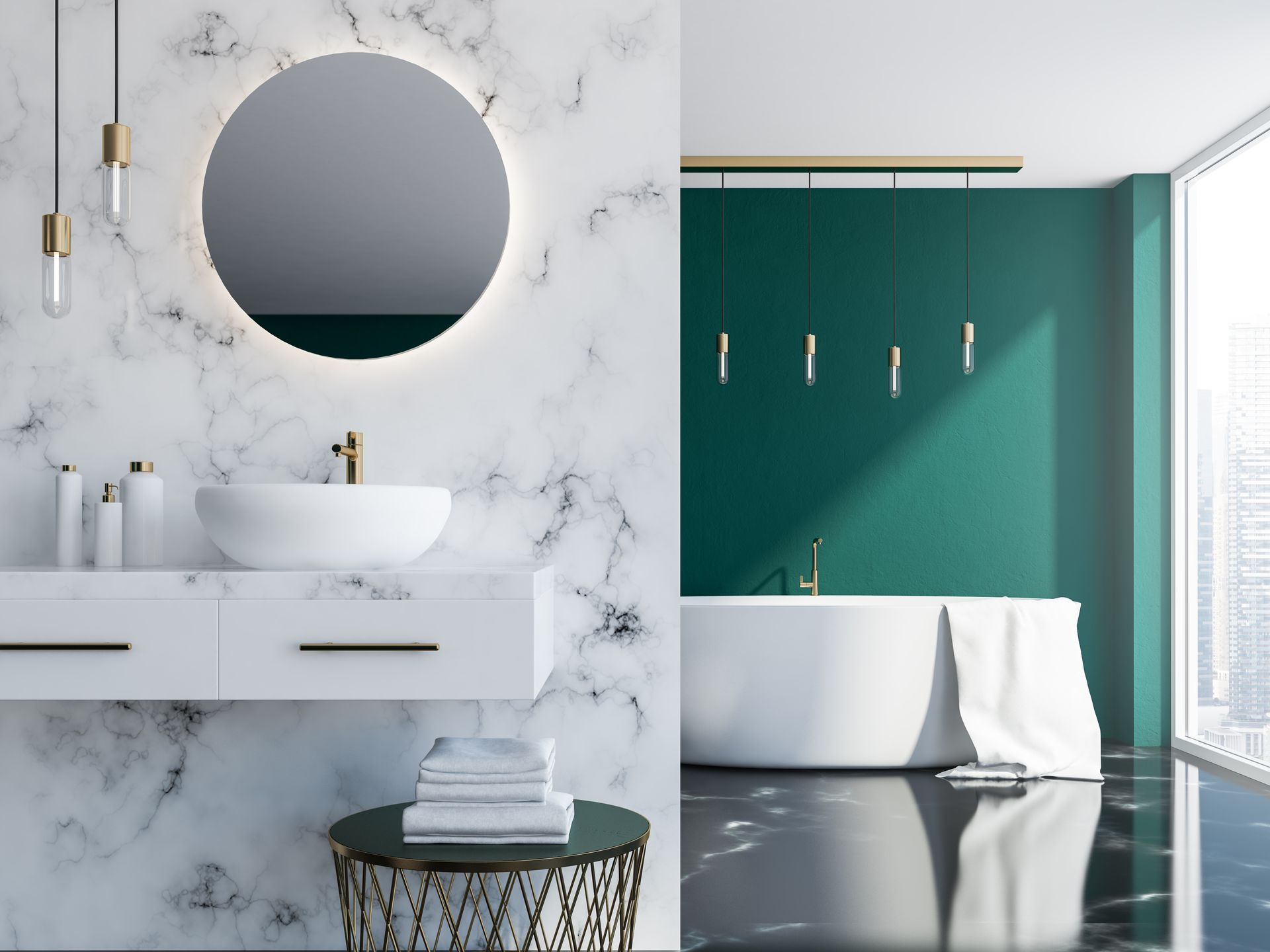 Bathroom With Bathtub