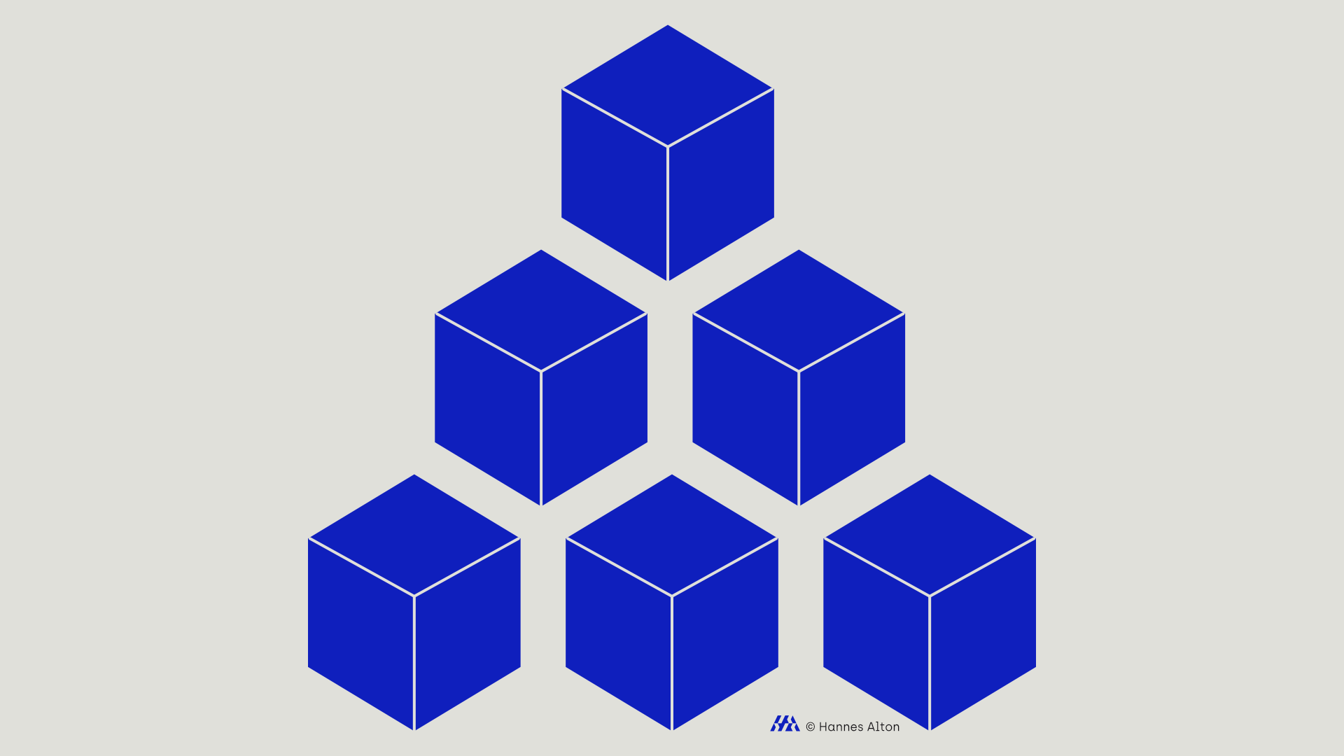 Visualisierung von Modularität: Vernetzte Systembausteine als Basis für eine anpassungsfähige HR-Funktion.