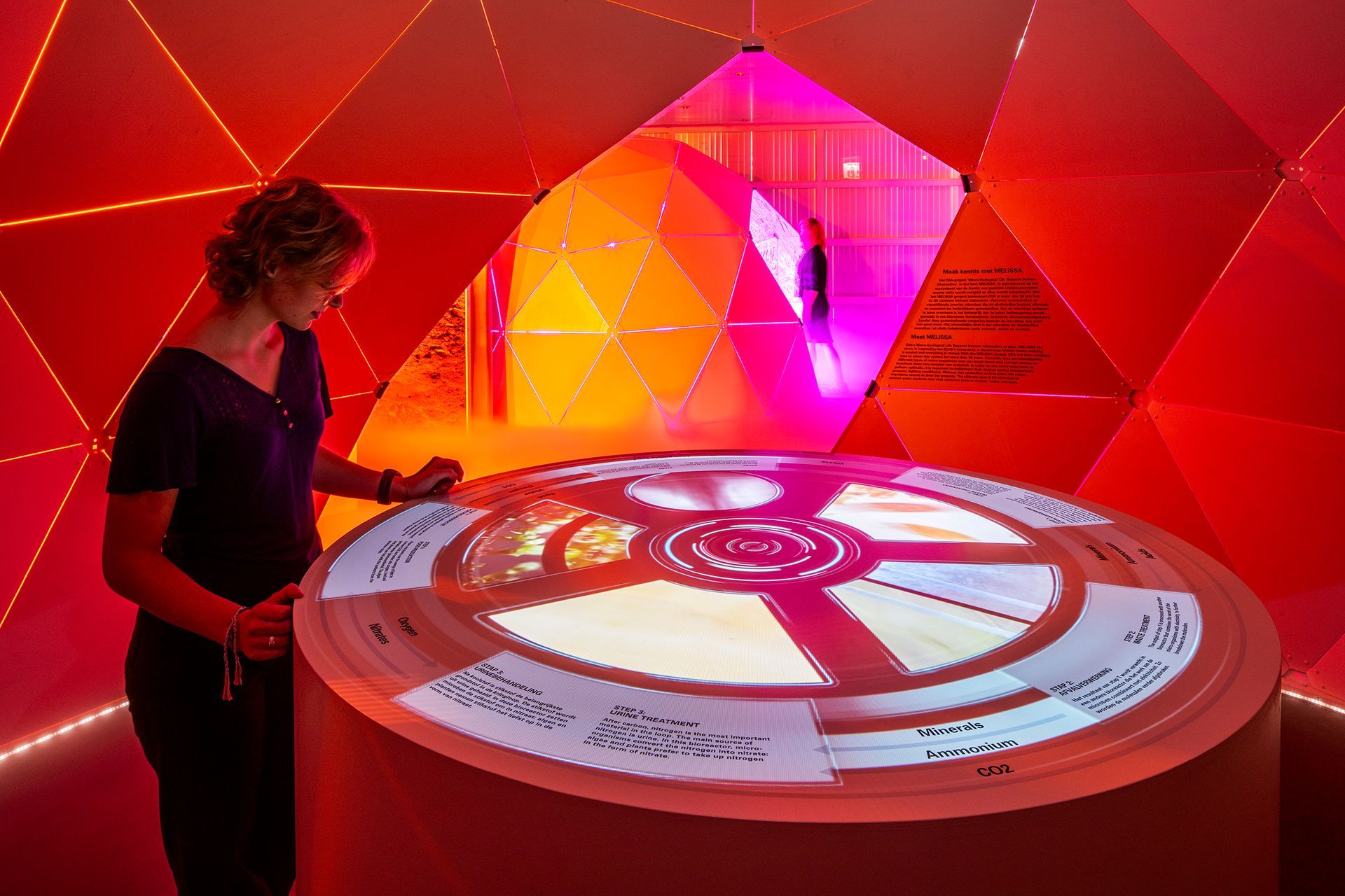 Spacefarming tentoonstelling Evoluon.