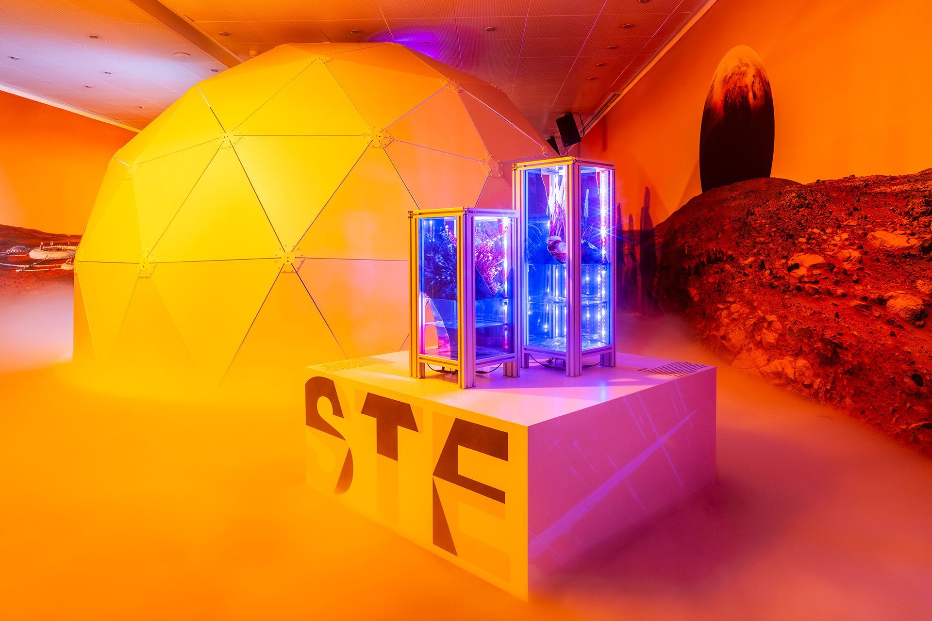 tentoonstelling Spacefarming