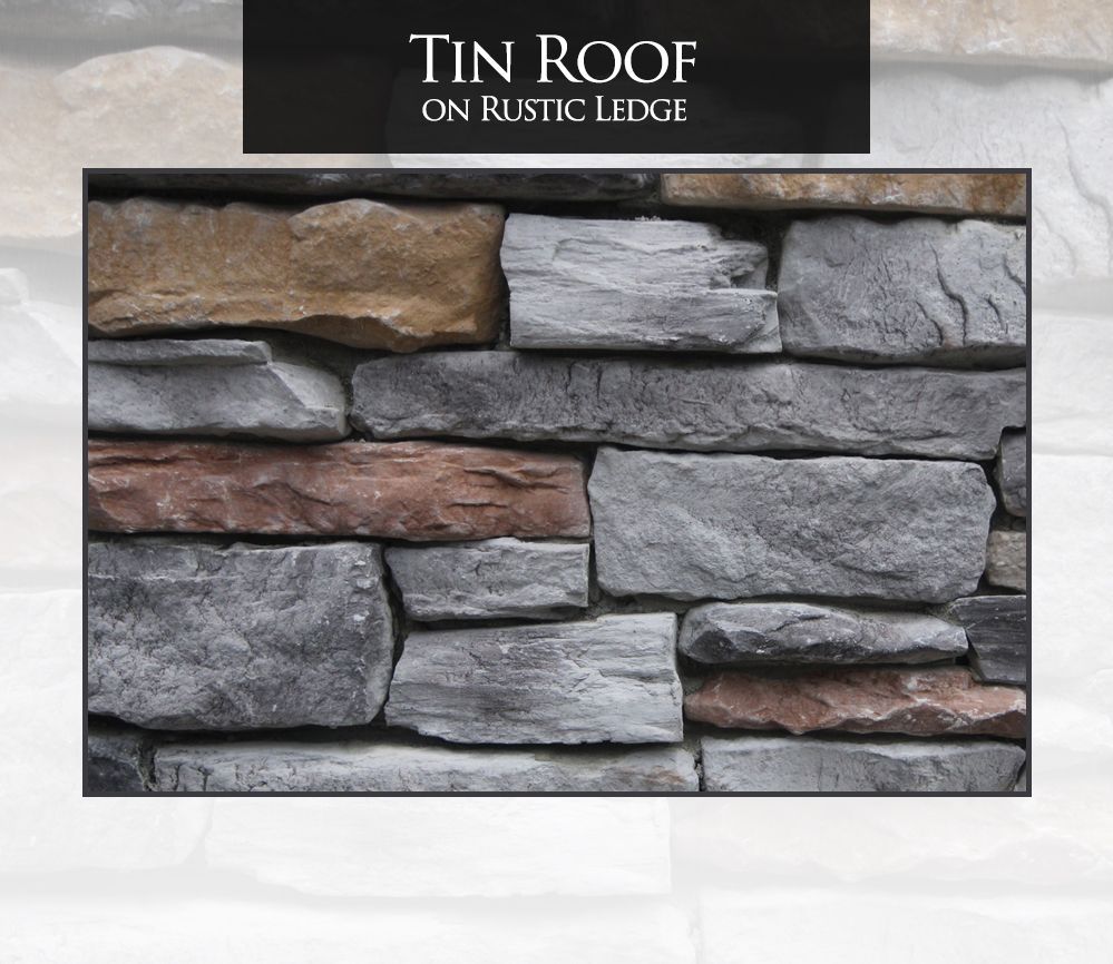 Stone facade with tan, gray, and red blocks, labeled 
