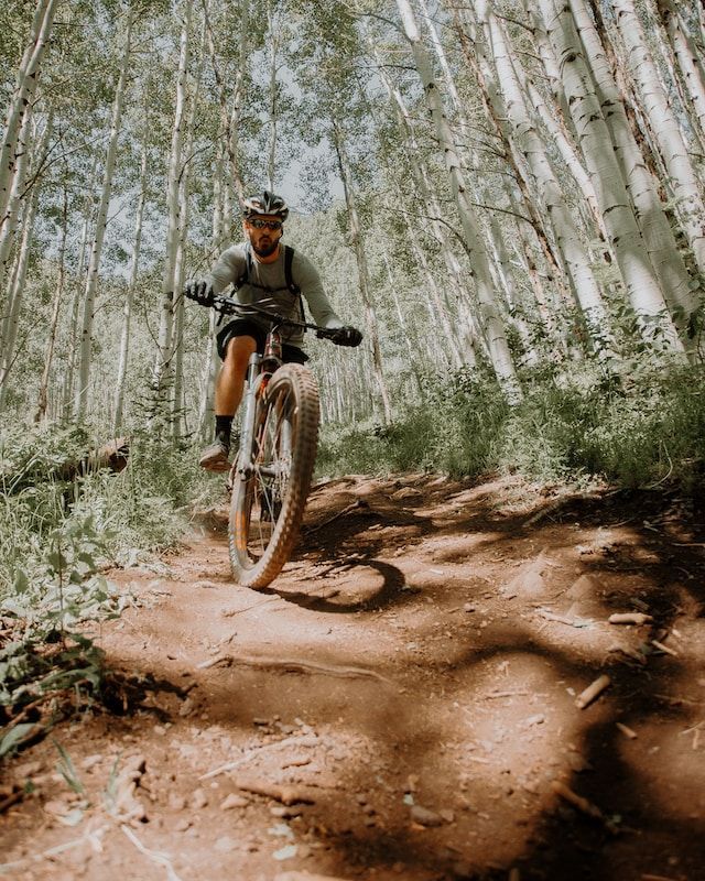 mountain biking