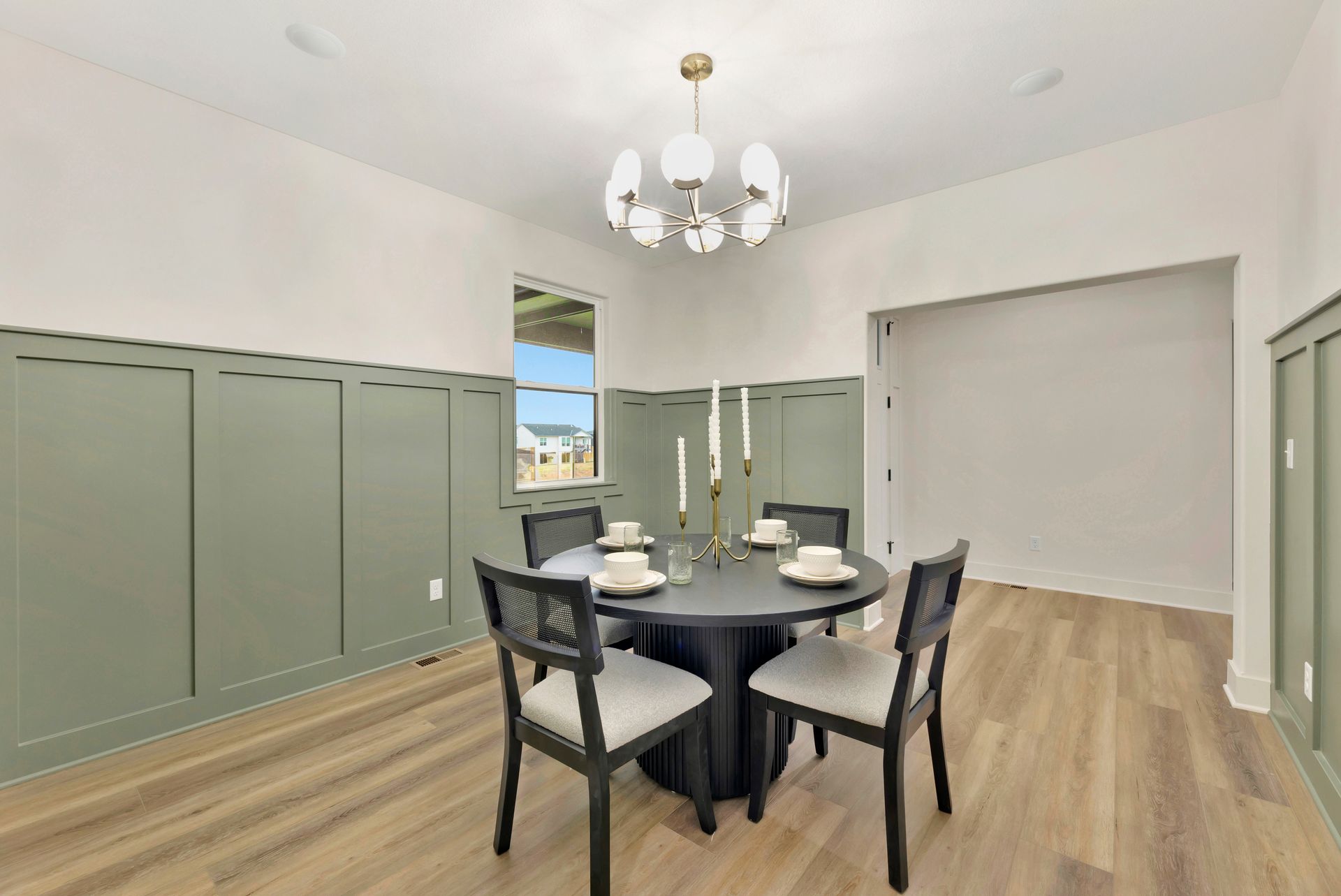 Artsy Flooring Model home