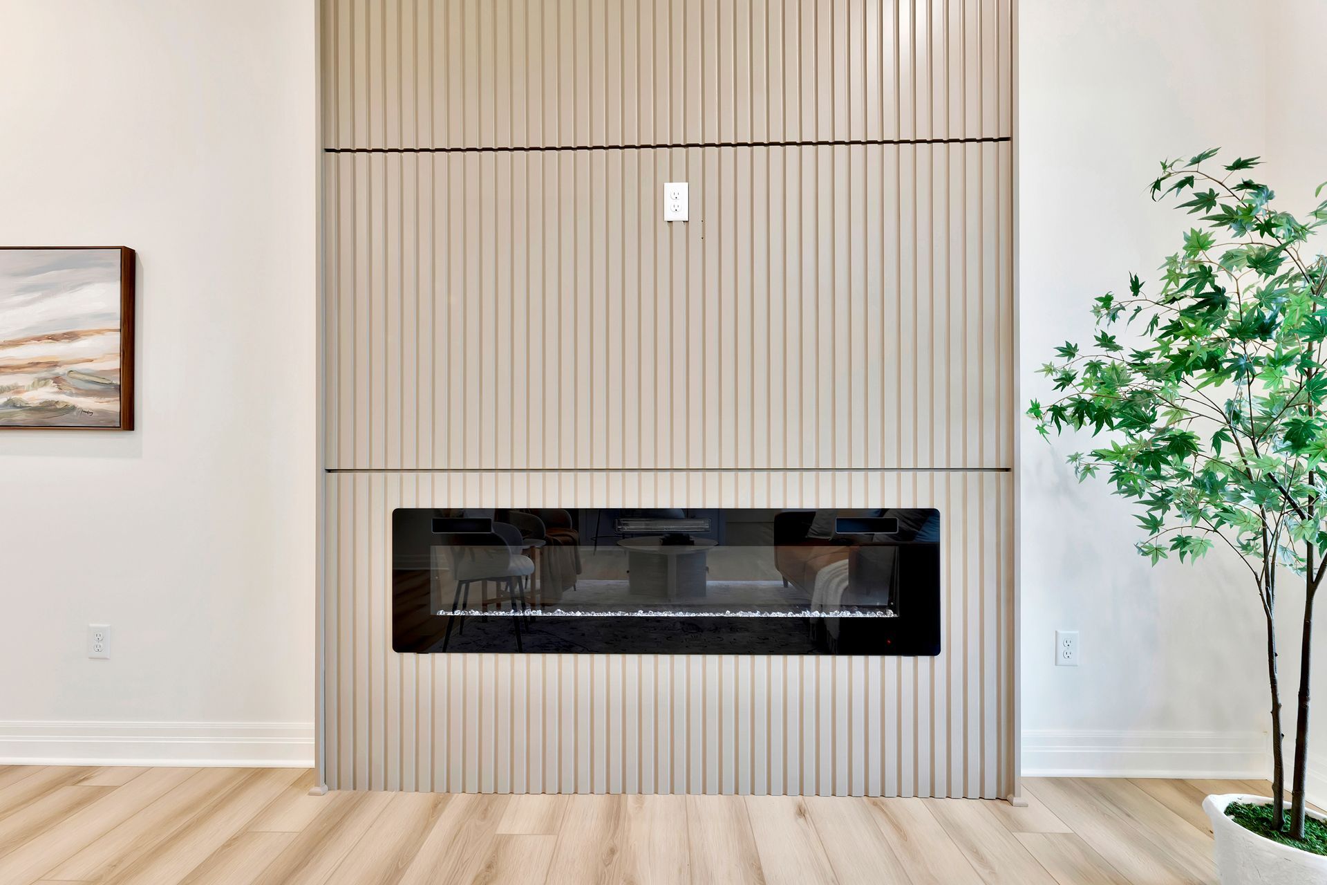 Artsy Flooring Model home