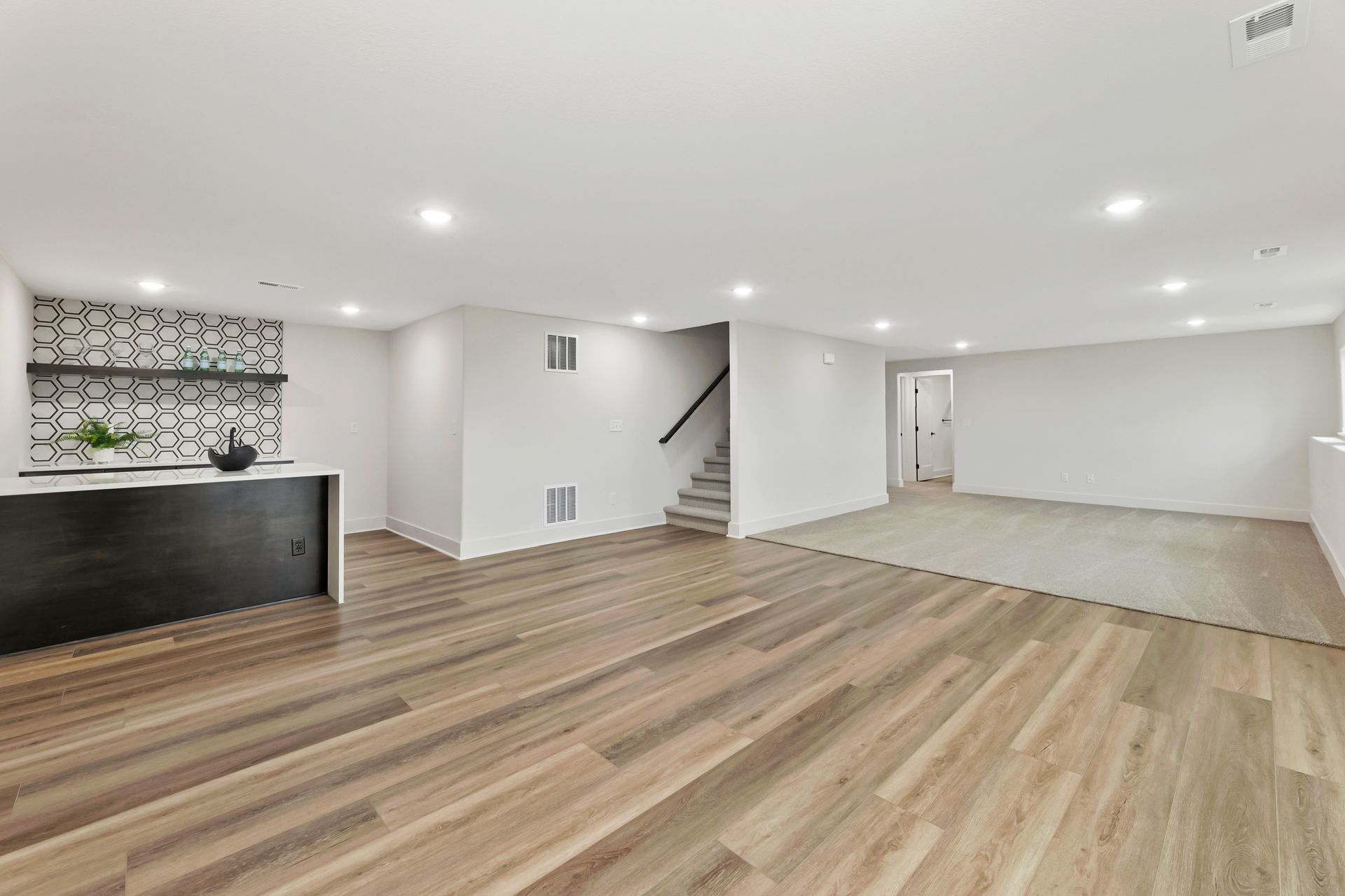 Artsy design custom Wellcrest Ct home