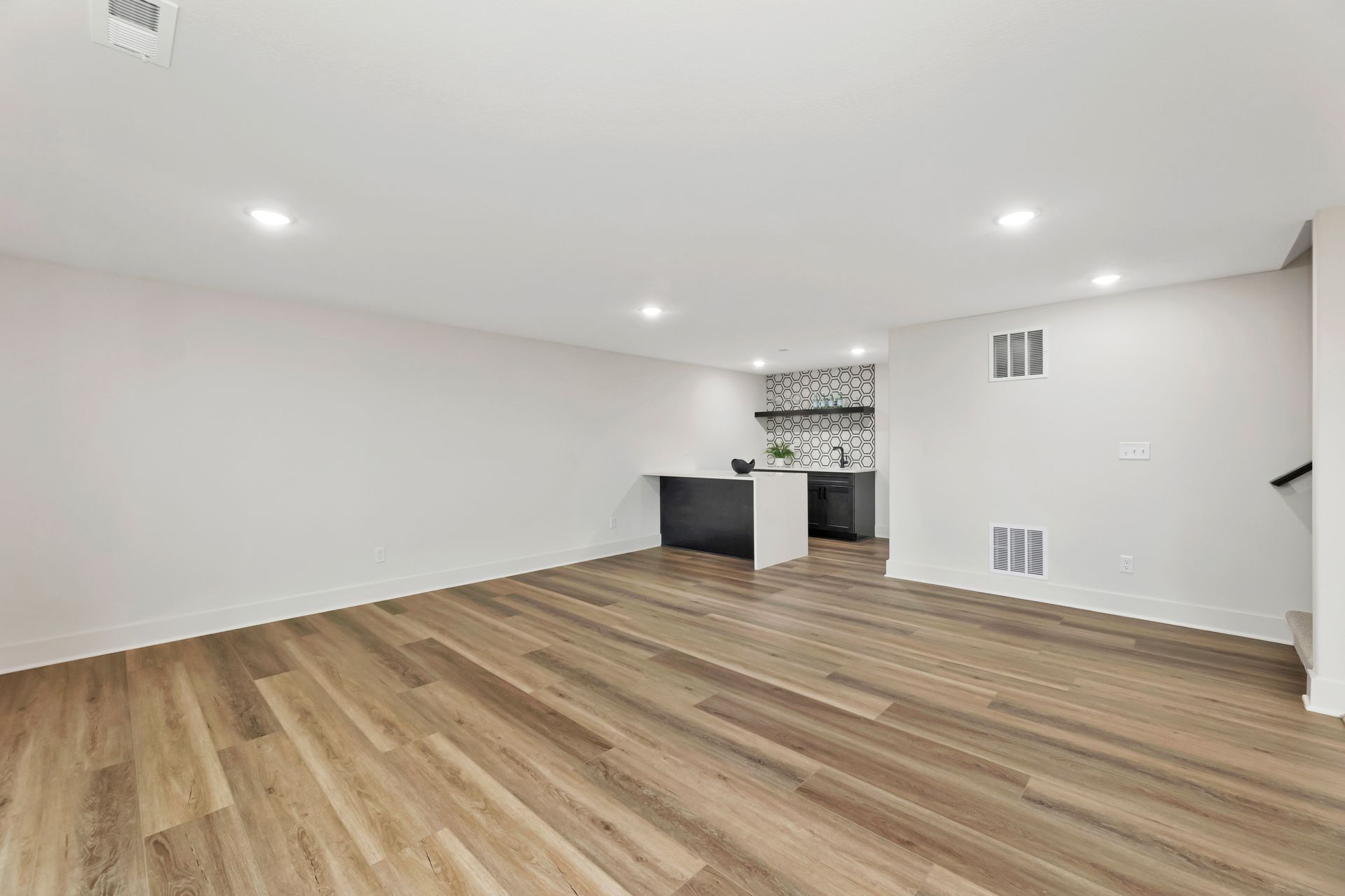Artsy design custom Wellcrest Ct home