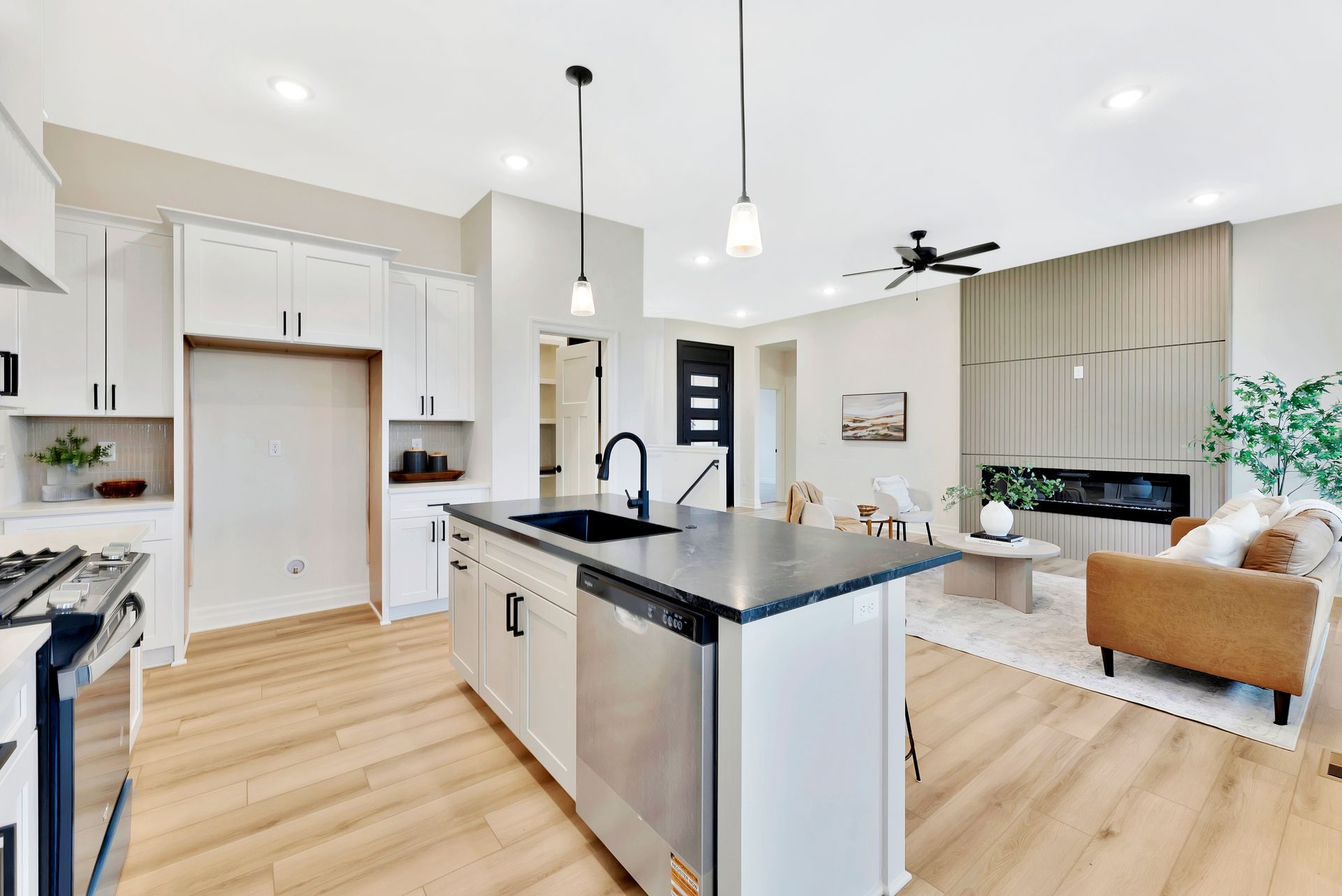 Artsy Flooring Model home