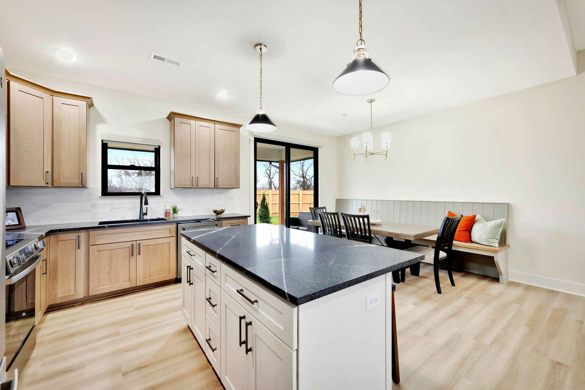 Artsy Flooring Model home