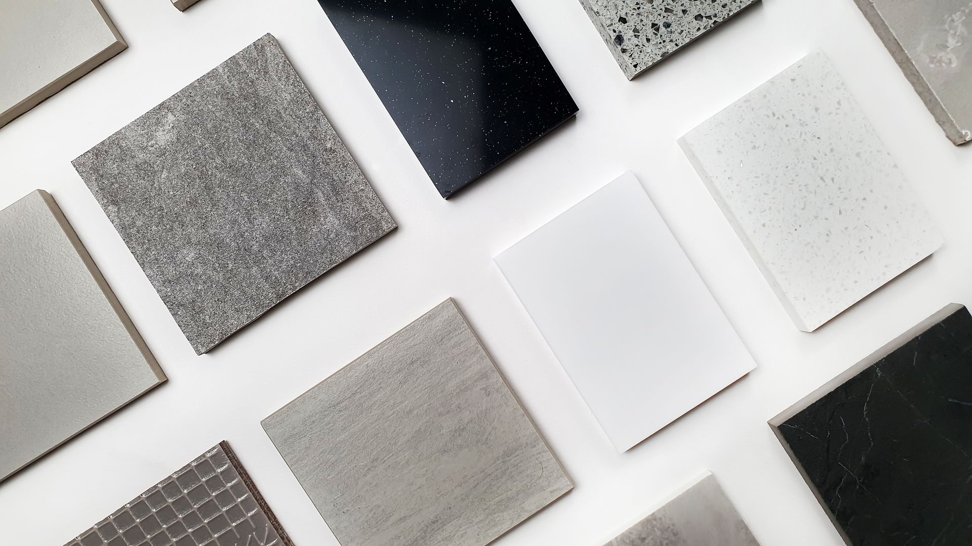 Samples of decorative tile.