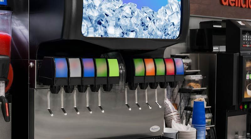 carbonated beverage soda machine