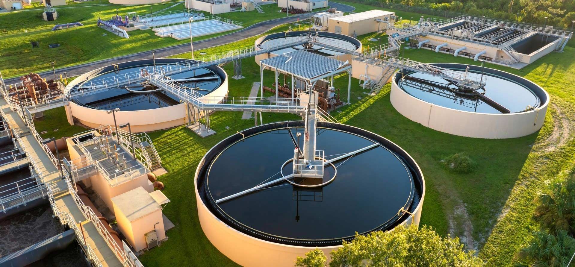 municipal water treatment facility