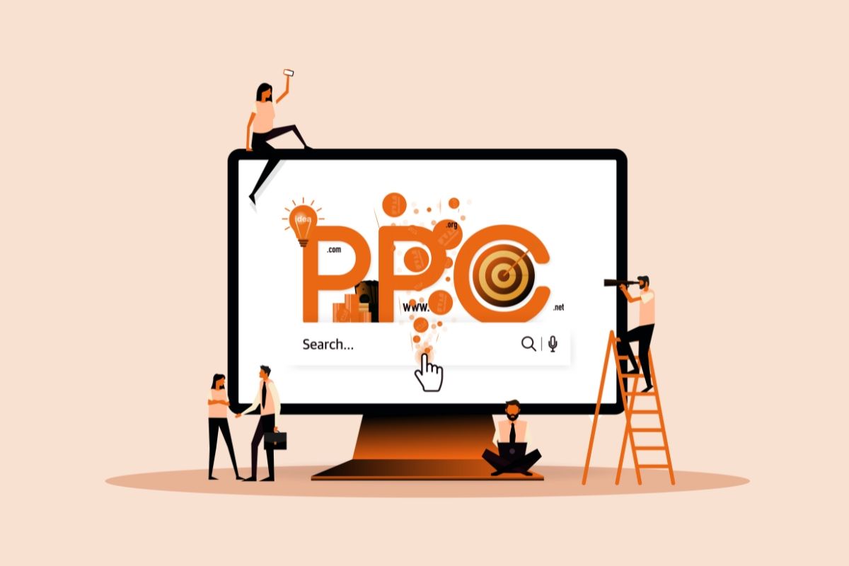 PPC advertising displayed on a computer screen representing Amazon PPC management