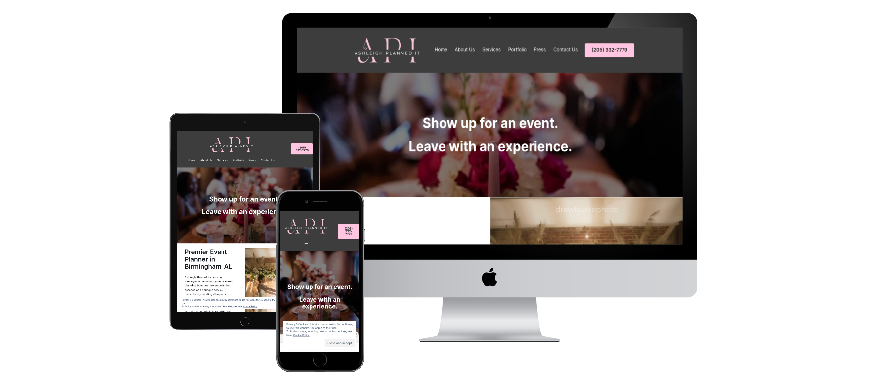 Bellbird SEO Web Design Ashleigh Planned It Website Mockup